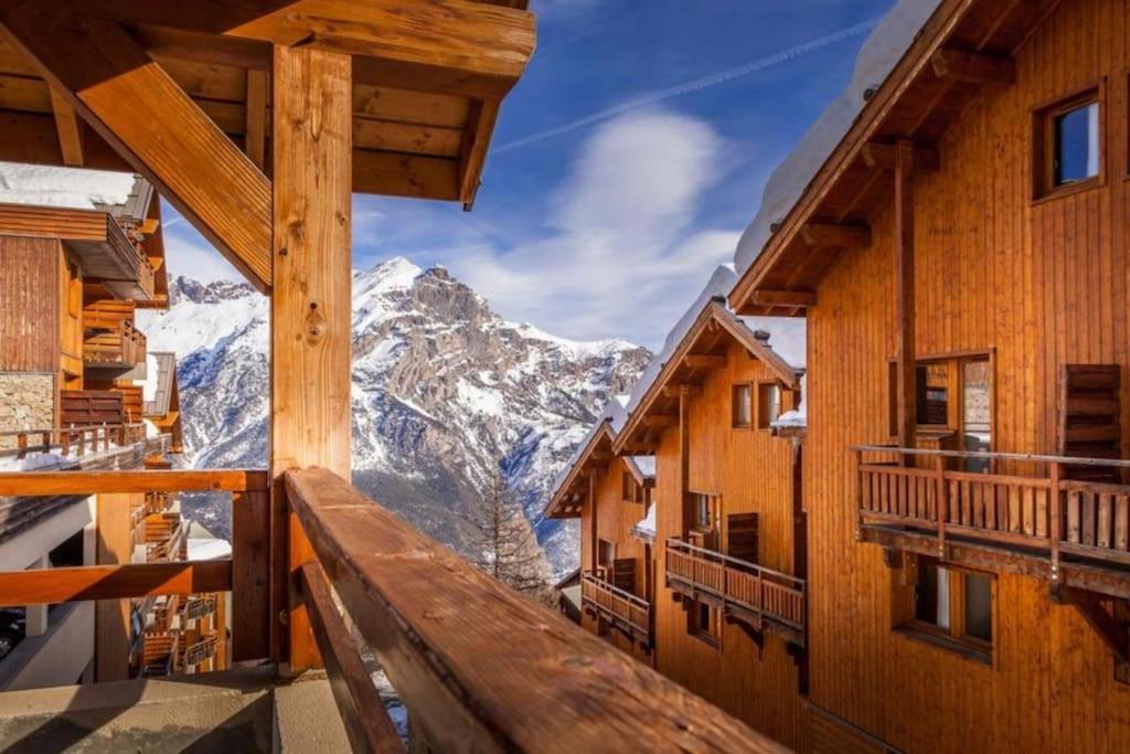 Chalet 4 Pers. Piscine Et Literie Toute Neuve. Puy-Saint-Vincent Buitenkant foto